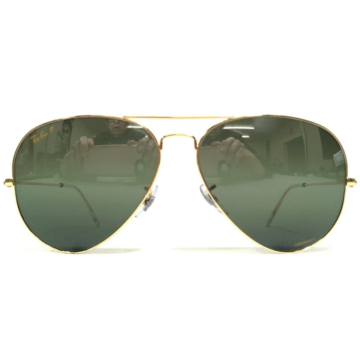 Ray-ban Sunglasses RB3025 Aviator Large Metal 9196/G4 Dark Gold Gradient Green