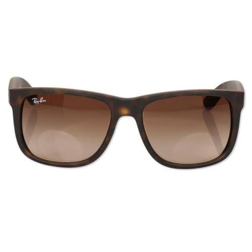 Ray-ban RB4165 Justin Sunglasses Matte Havana Frame / Brown Lenses Polarised - brown, Frame: Black, Lens: Gray