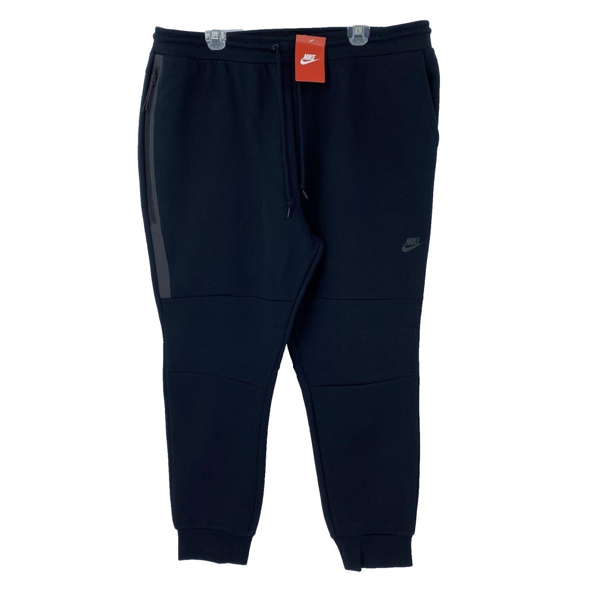 Mens 4XL Nike Sportswear Tech Fleece Jogger Pants Black 545343-001