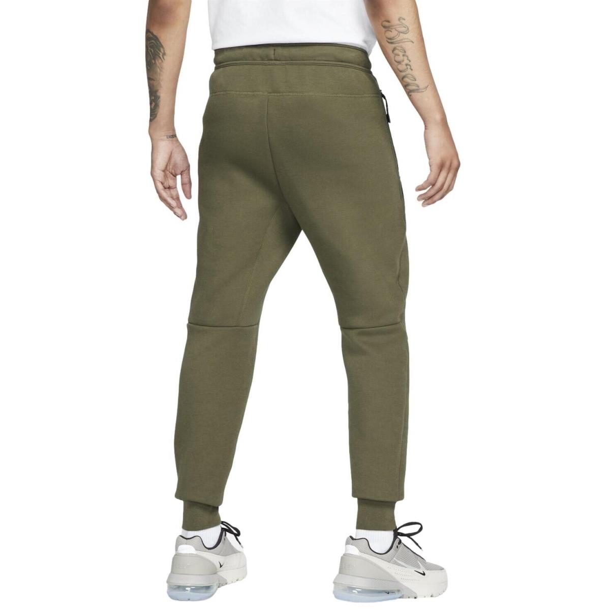 Sz MD - Nike Sportswear Men`s Tech Fleece Joggers Medium Olive FB8002-222