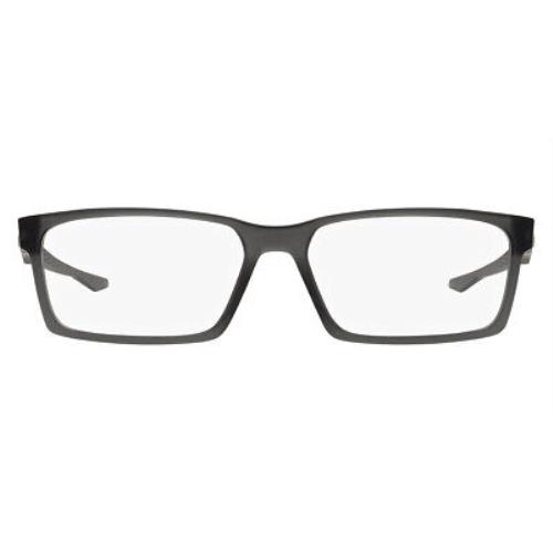 Oakley OX8060 Eyeglasses Men Satin Gray Smoke 57mm