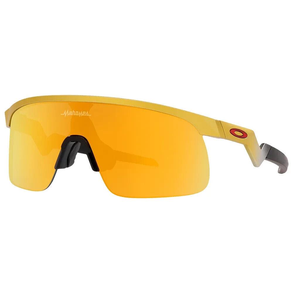 Oakley Resistor Youth Fit Sunglasses OJ9010-0823 Olympic Gold W/ Prizm 24K