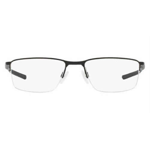Oakley OX3218 Eyeglasses RX Men Black Rectangle 54mm