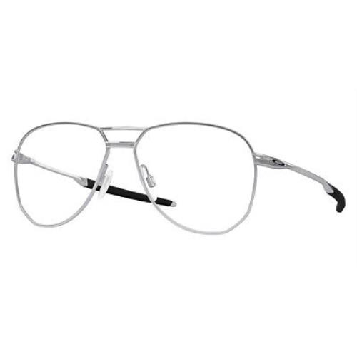 Oakley OX5077 Eyeglasses Men Polished Chrome 55mm
