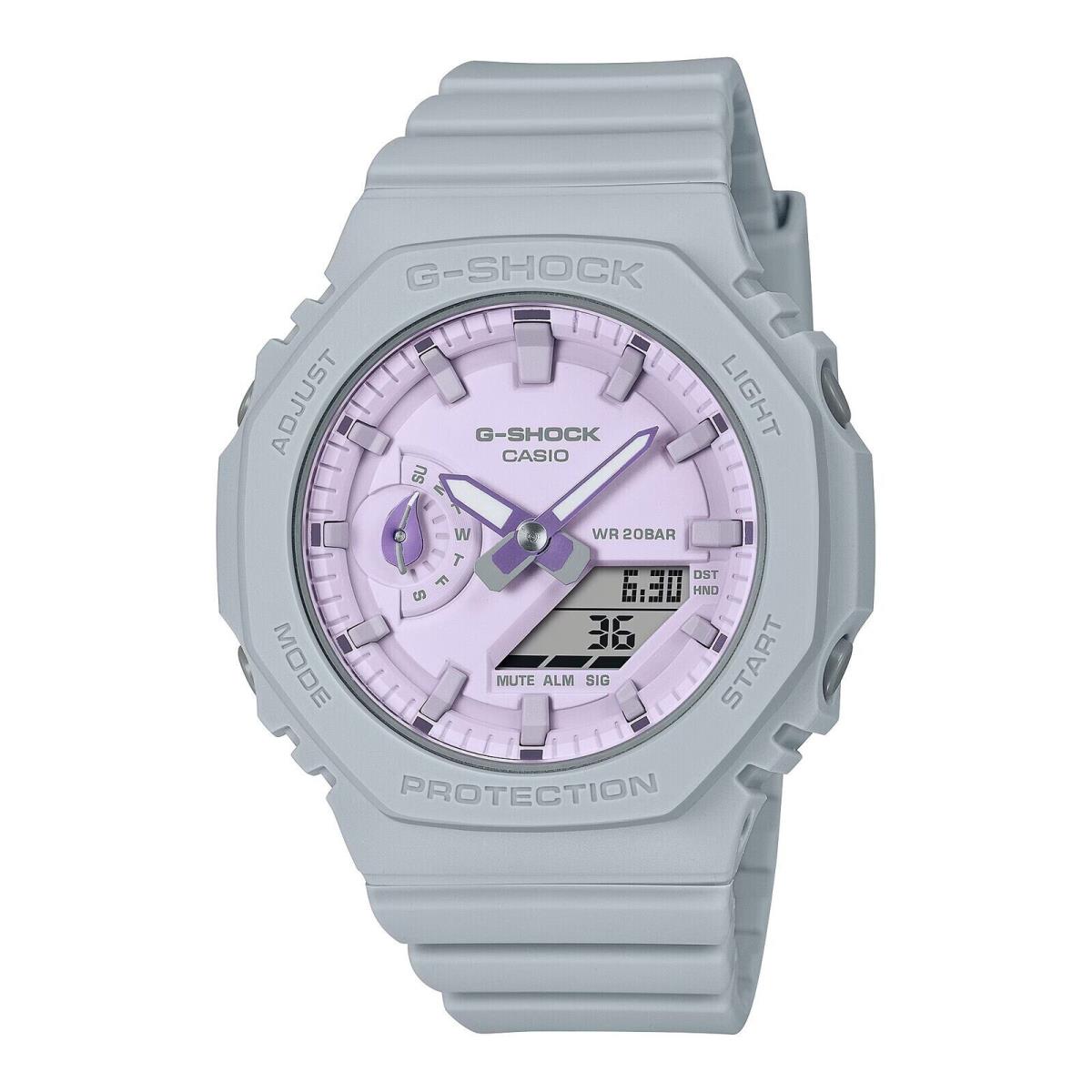 Casio G-shock Analog Digital Purple Dial Women`s Watch GMAS2100NC-8A