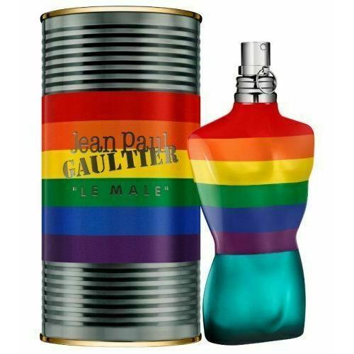 Jean Paul Gaultier Men`s Le Male Pride Collector Edt Spray 4.2 oz Fragrances