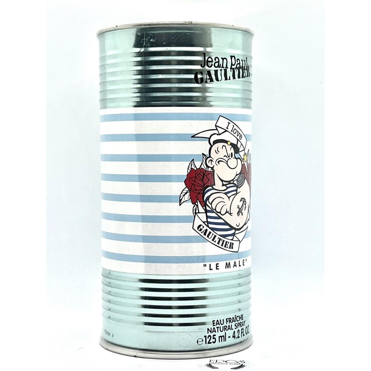 Jean Paul Gaultier Le Male Popeye Eau Fraiche 4.2 Oz Edt