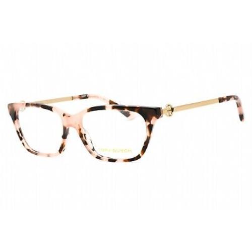 Tory Burch 0TY2107 1877 Eyeglasses Pink Tortoise Frame 50mm