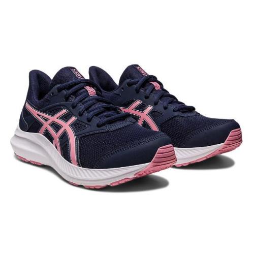 Asics Women`s Lightweight Cushioned Breathable Running Sneakers Navy Pink