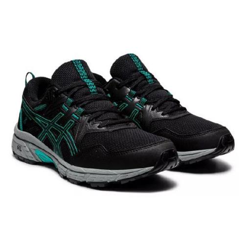 Asics Women`s Breathable Comfy Running Sneakers in 6 Colors Medium Wide Black