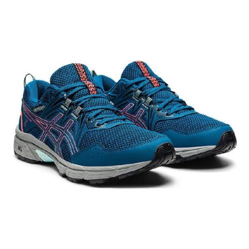 Asics Women`s Breathable Comfy Running Sneakers in 6 Colors Medium Wide Blue
