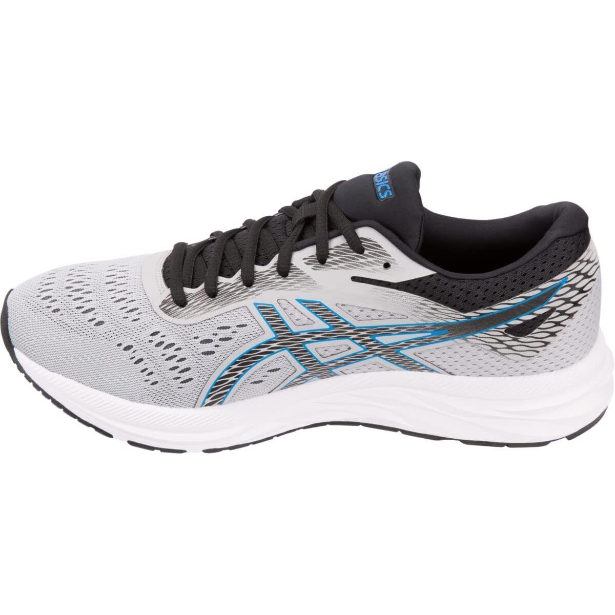 Asics Men Gel-excite 6 Running Mid Grey Sz_9_Mid Grey/electric Blue - Mid Grey/Electric Bl