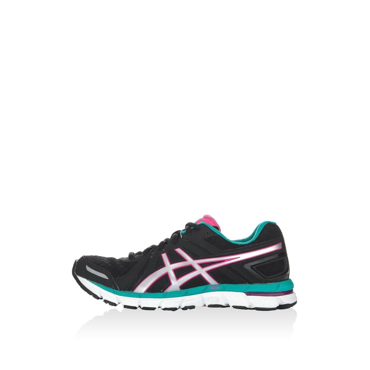 Asics Women`s Gel Excel33 2 Black/electric Pink/turquoise 6 US M