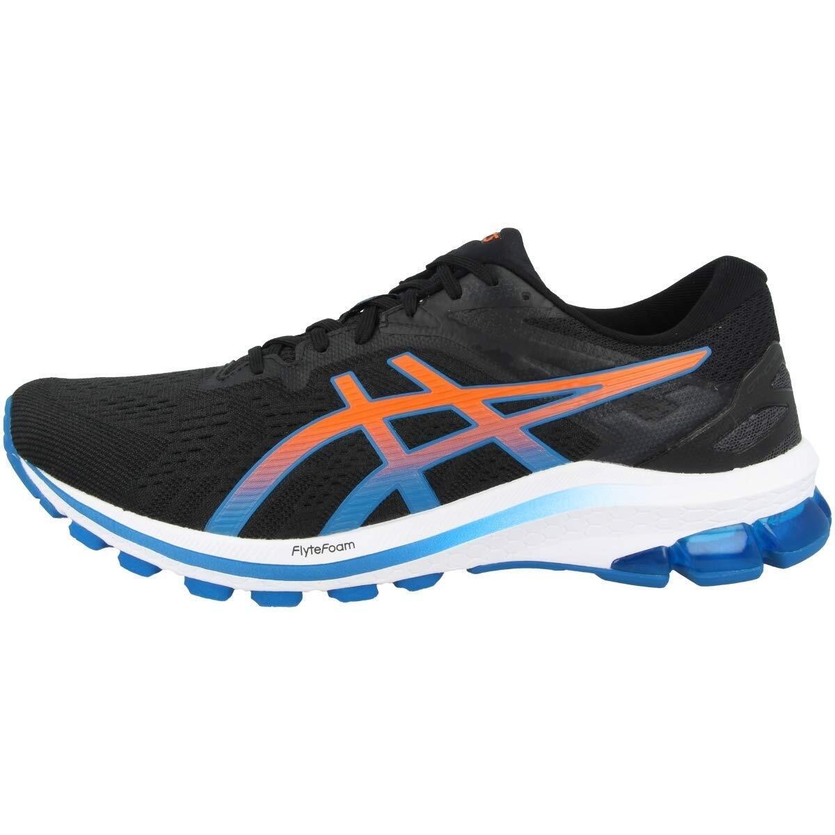 Asics Men`s GT-1000 10 Running Shoe Bla Sz_9_Black/Reborn Blue