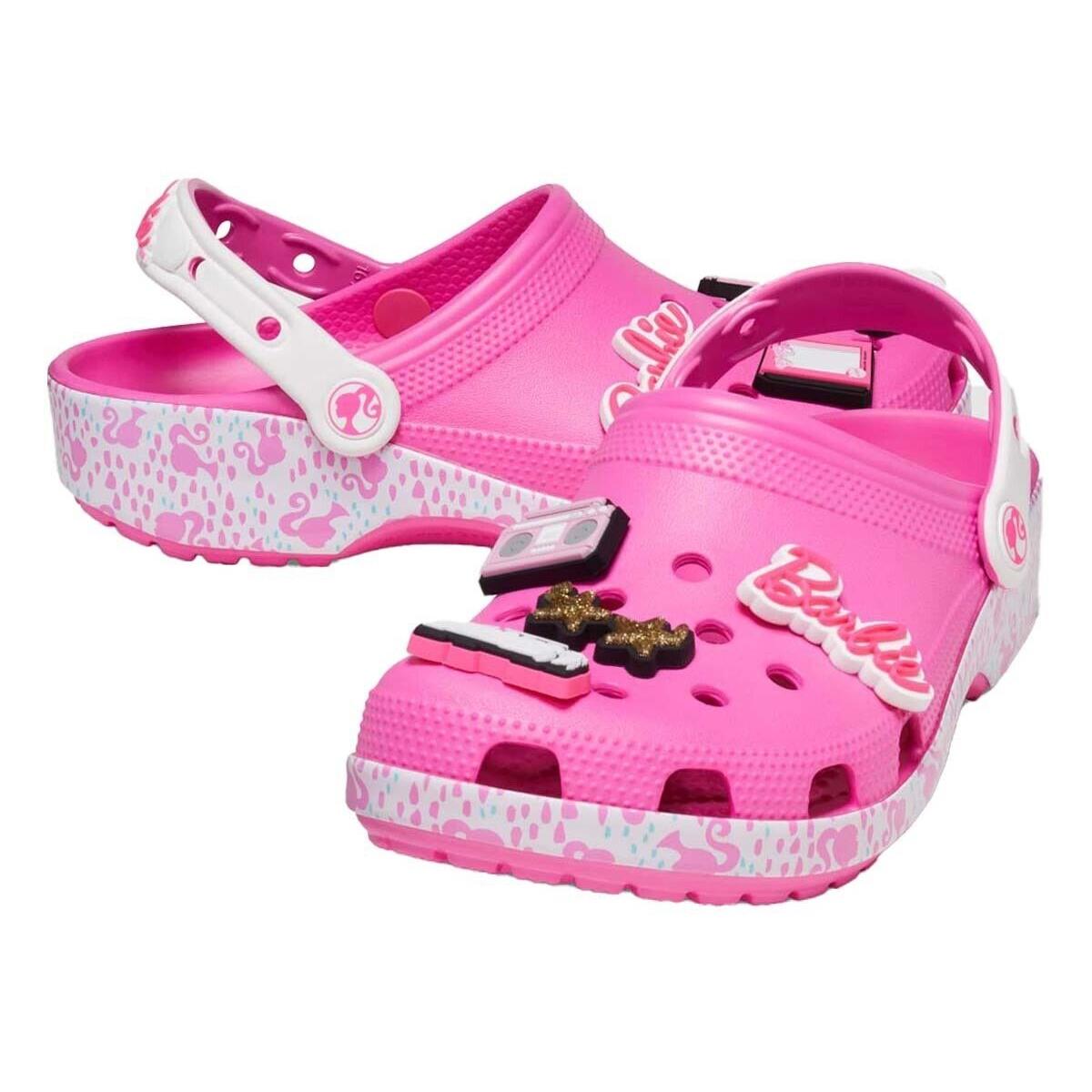 Crocs Classic Barbie Clog Women`s Electric Pink Adult Women`s Size 5 - Pink