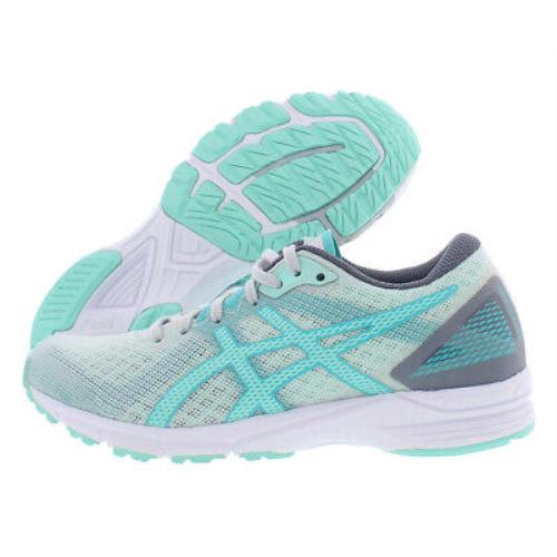 Asics Heatracer 2 Womens Shoes Size 6 Color: Glacier Grey/sea Glass