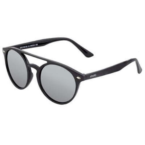 Simplify Finley Polarized Sunglasses - Black/silver