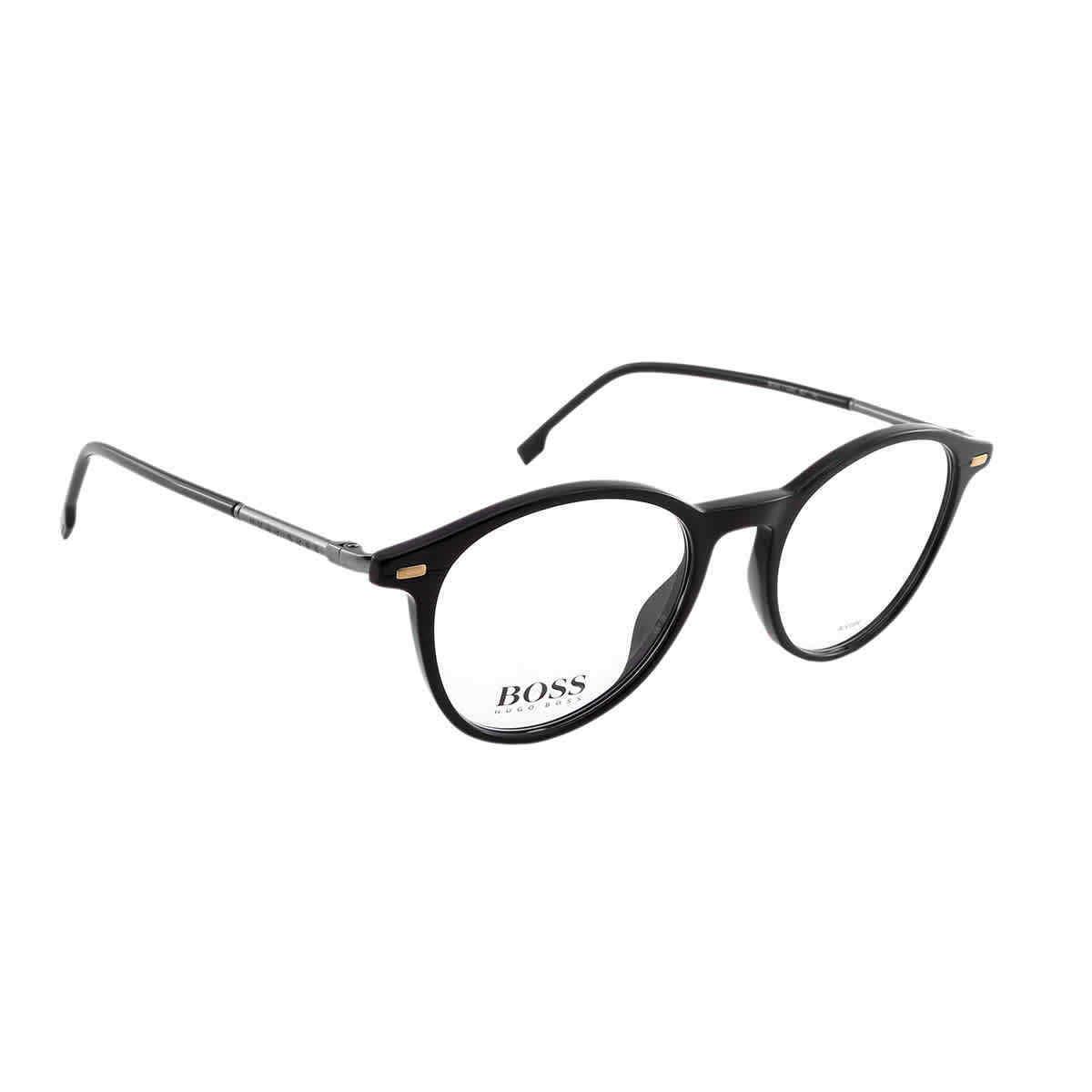 Hugo Boss Demo Oval Men`s Eyeglasses Boss 1123/U 0807 50 Boss 1123/U 0807 50
