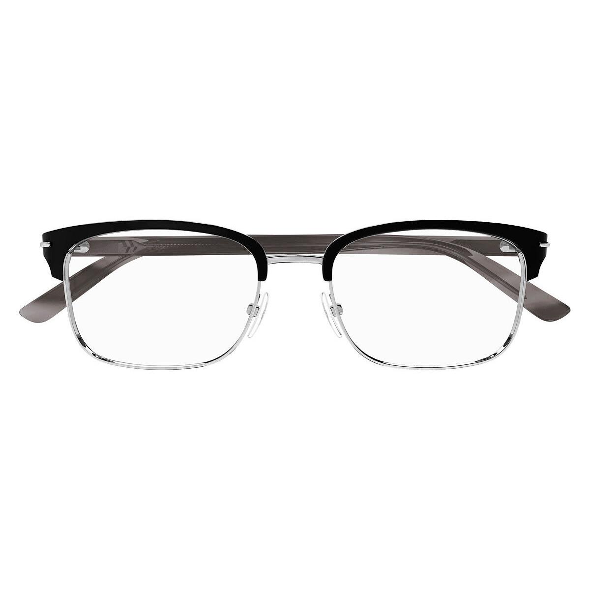 Gucci GG1448O Eyeglasses Men Silver/havana 56mm