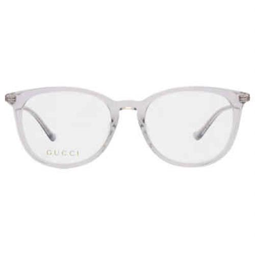 Gucci Demo Oval Ladies Sunglasses GG1468OA 002 52 GG1468OA 002 52