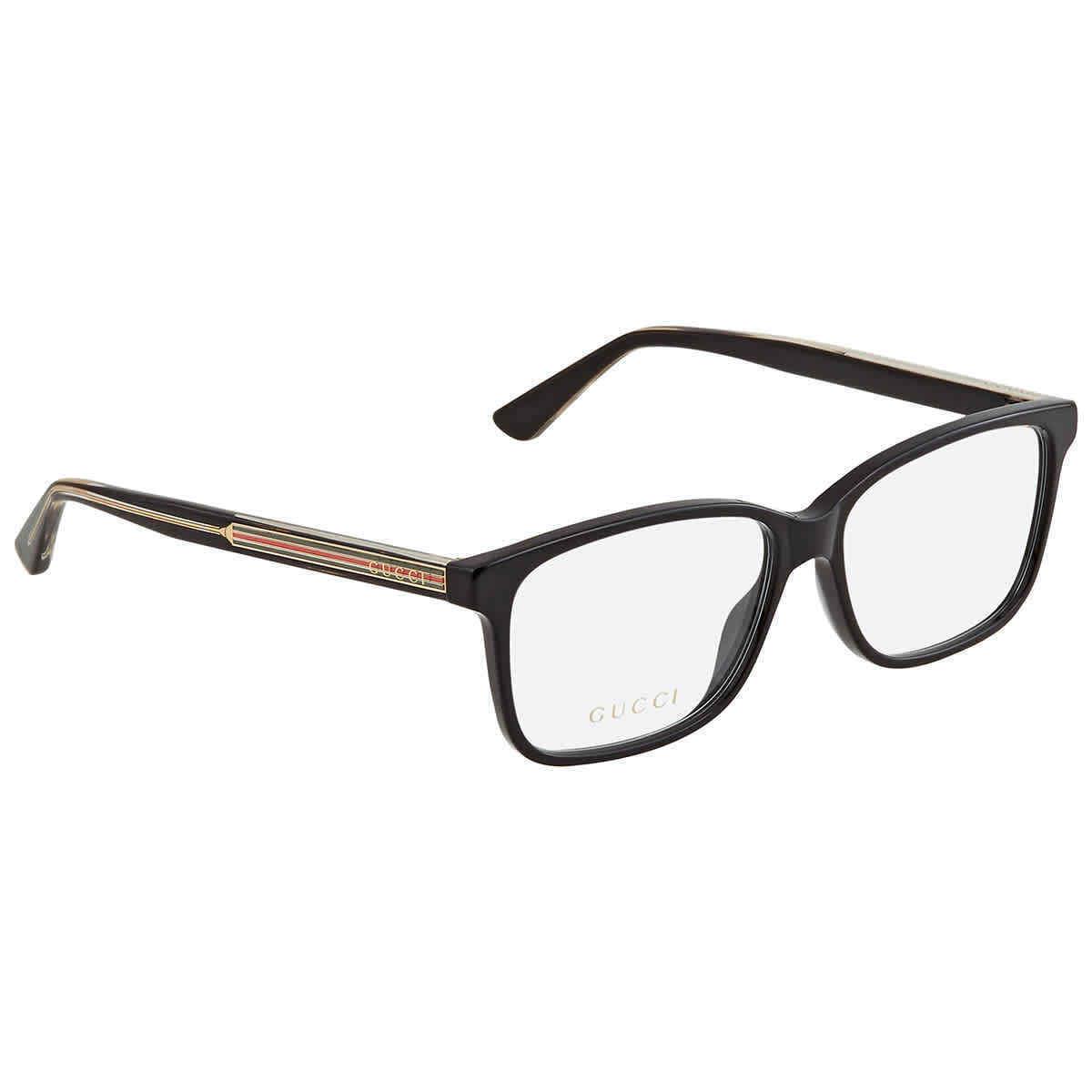 Gucci Demo Square Men`s Eyeglasses GG0530ON 004 57 GG0530ON 004 57
