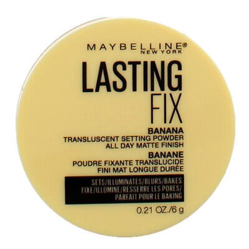 6 Pack Maybelline York Translucent Setting Powder 0.21 oz