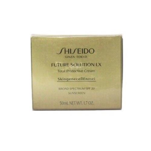 Shiseido Future Solution LX Total Protective Cream Spf 20 1.7 Ounce