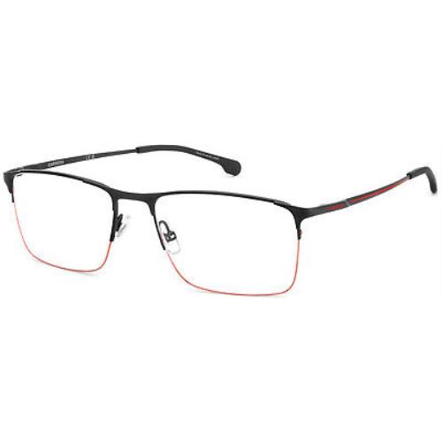 Carrera 8906 Black Red Blx Eyeglasses