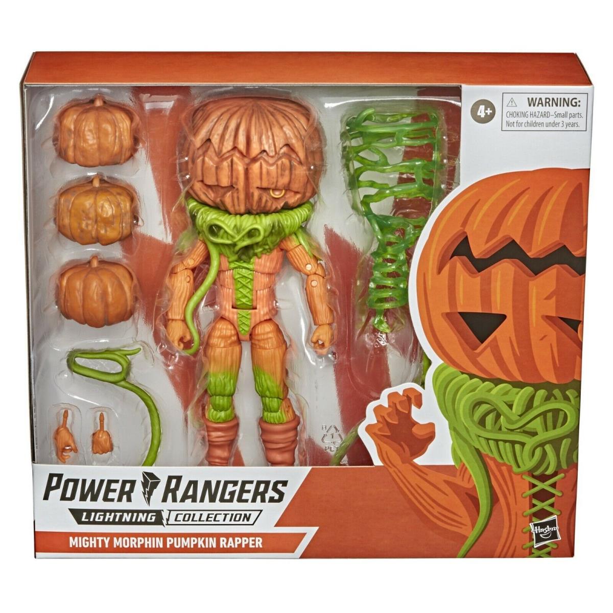 Hasbro Mighty Morphin Power Rangers Lightning Collection Pumpkin Rapper Figure