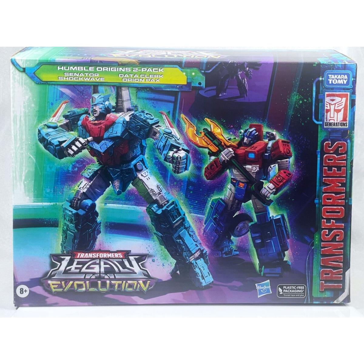 Transformers Legacy Evolution Humble Origins Senator Shockwave Orion Pax Misb