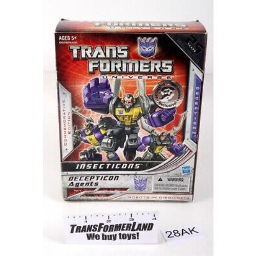 Insecticons Tru Misb Mosc Commemorative Edition Universe 2 Transformers