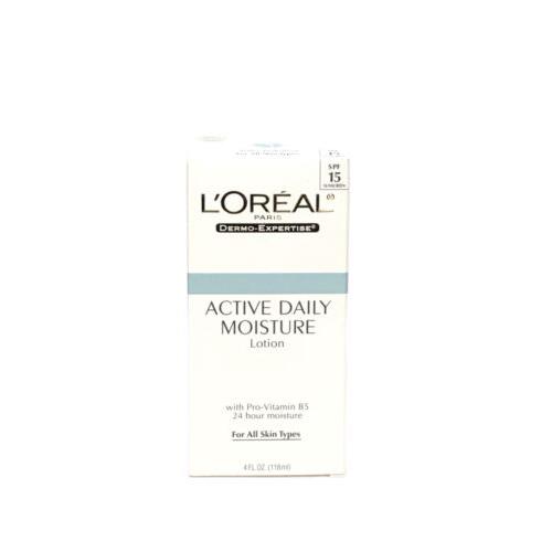 Loreal Dermo Expertise Active Daily Moisture Lotion 4 FL OZ Spf 15