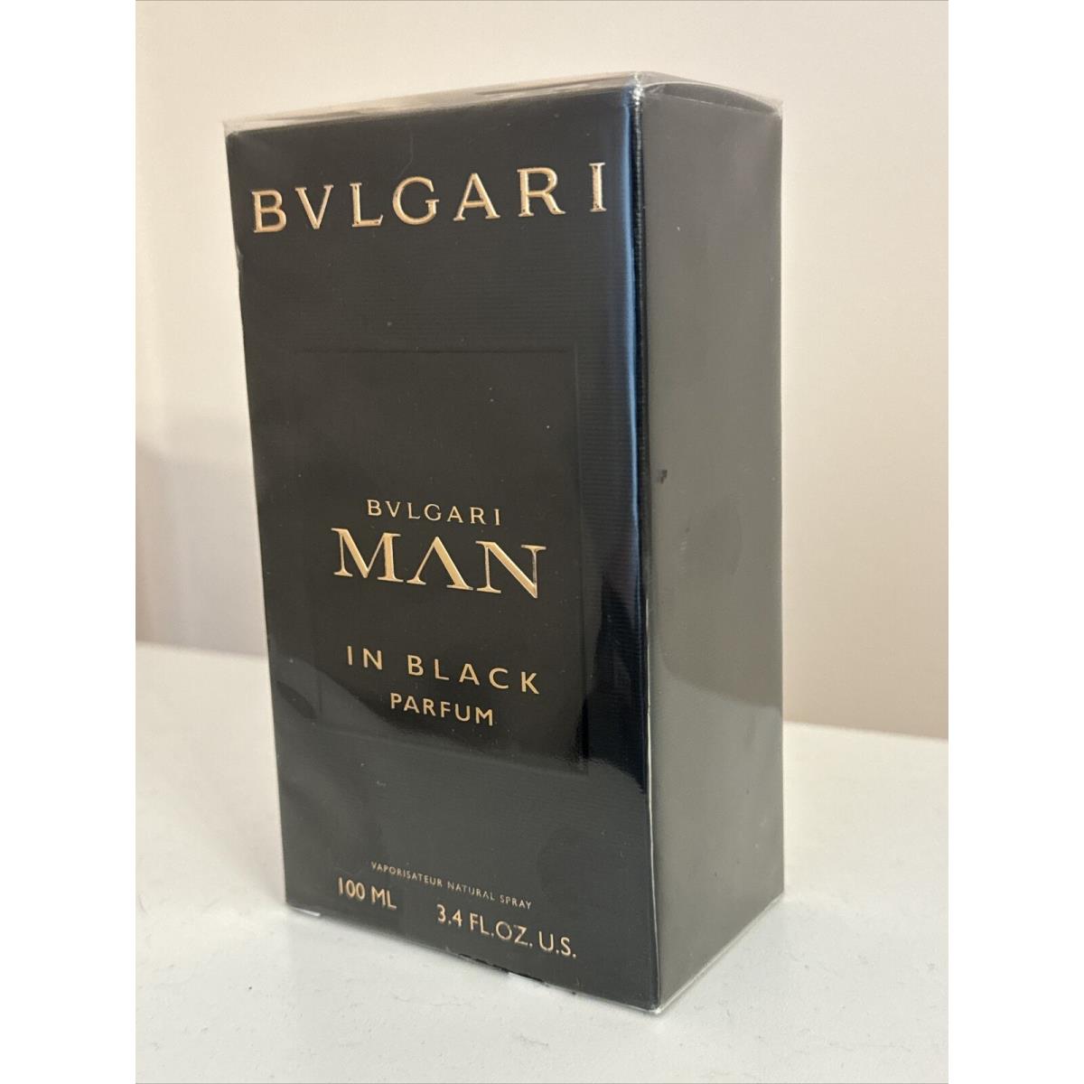 2024 Bvlgari Man In Black Parfum Men`s 3.4oz/100ml