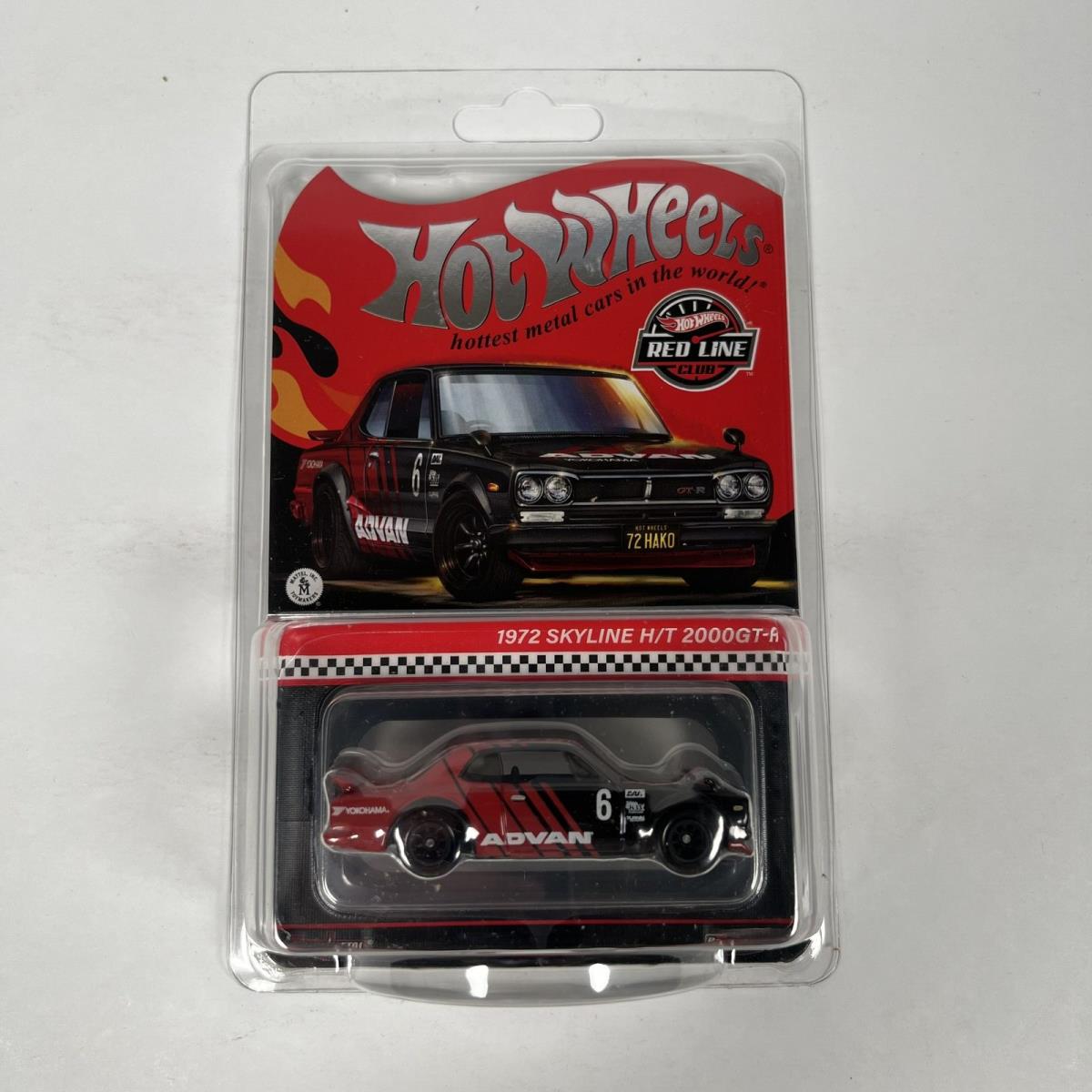 2024 Hot Wheels Rlc 1972 Skyline H/t 2000GT-R Advan Livery - IN Hand Ships Today