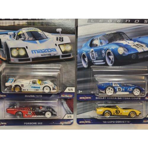 Hot Wheels Premium Car Culture 2019 Circuit Legends Set Of 4 Porsche Mazda Etc