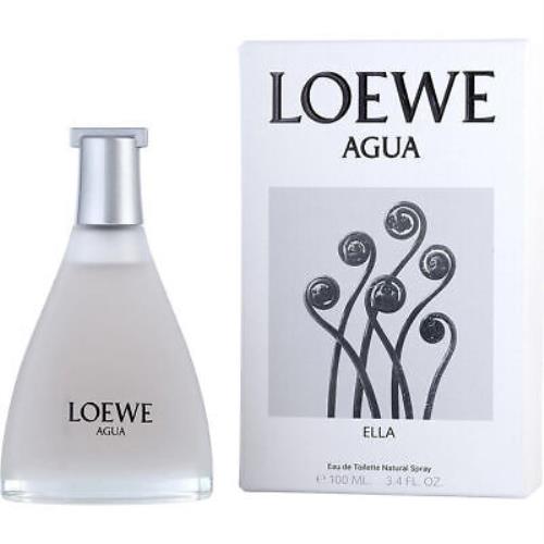 Agua DE Loewe Ella by Loewe Women - Edt Spray 3.4 OZ Packaging