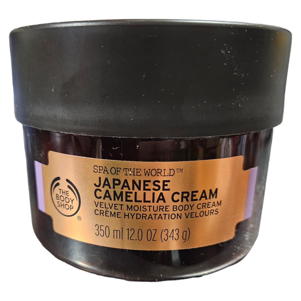 The Body Shop Spa of The World Japanese Camellia Cream 12 oz