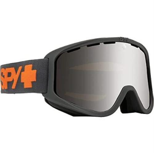 Spy Optic Woot Matte Gray Silver Spectra Mirror Lenses Snow Goggle