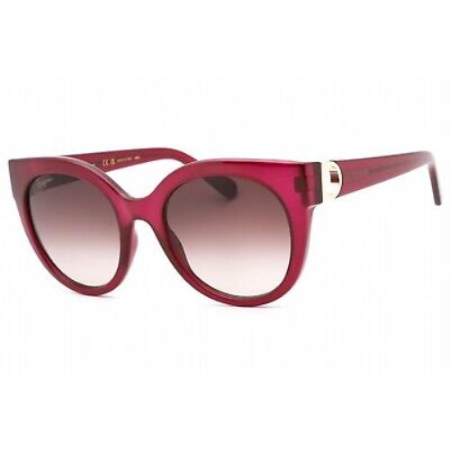 Salvatore Ferragamo SF1031S 513 Sunglasses Crystal Purple Frame Mauve Gradient