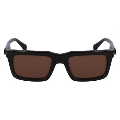 Salvatore Ferragamo SF2015S Sunglasses Men Brown 53mm
