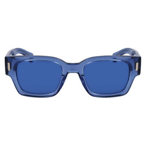 Salvatore Ferragamo SF2010S Sunglasses Transparent Blue 52mm