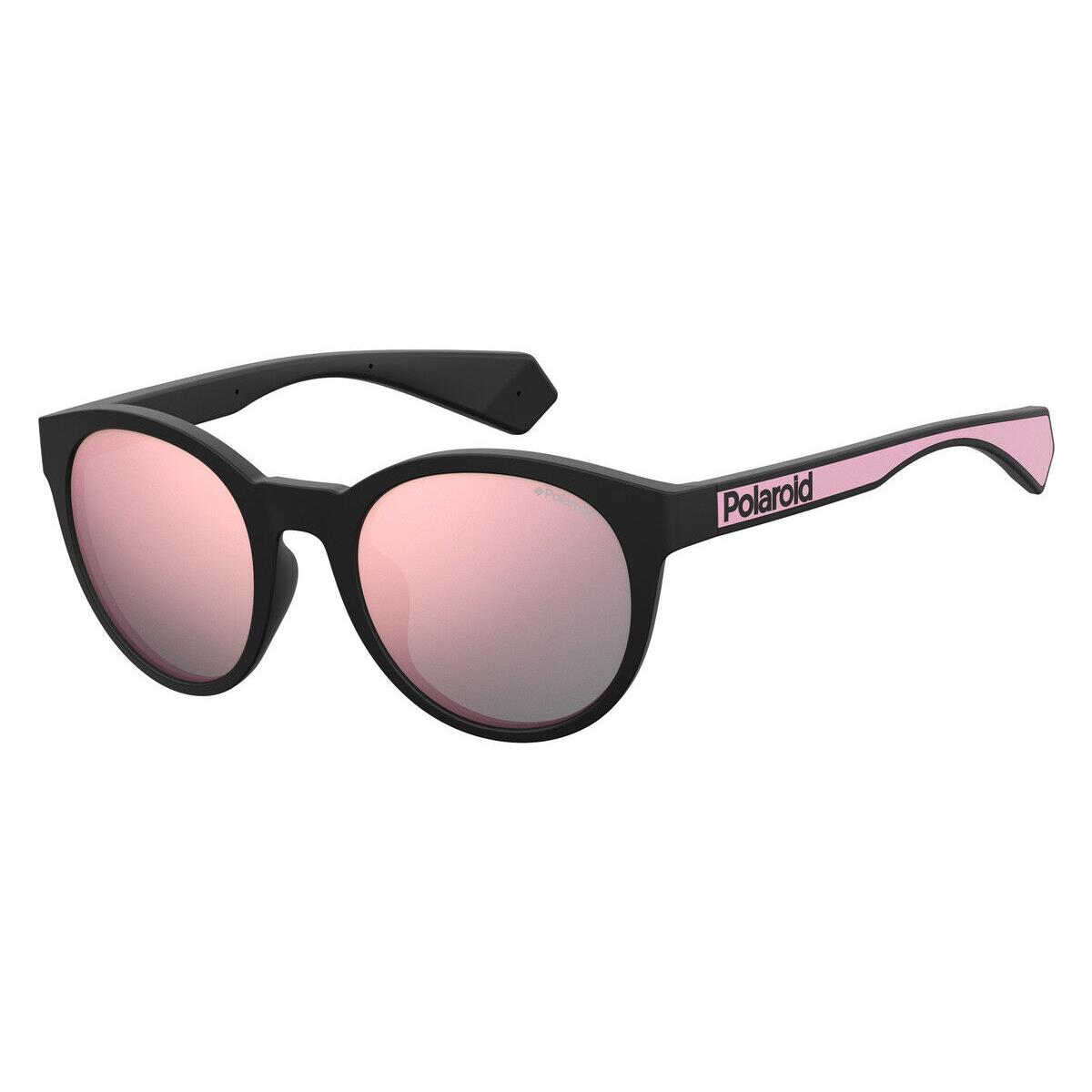 Polaroid 6063/G/S Sunglasses 03H2 Black Pink Cat Eye 52mm