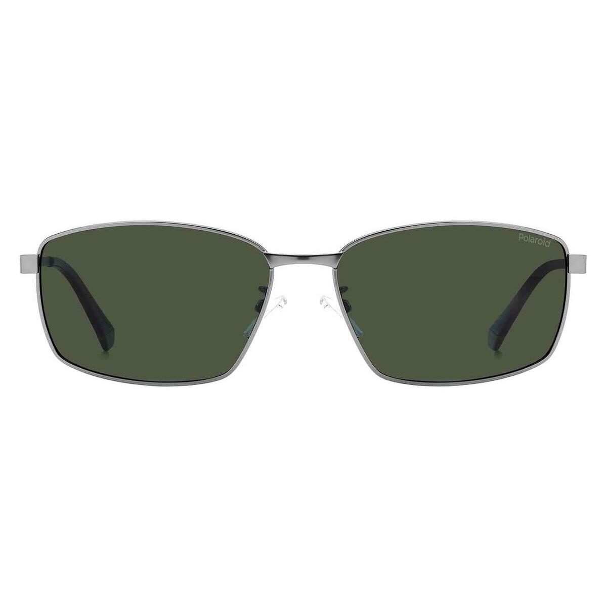 Polaroid Pld 2137/G/S/X Sunglasses Matte Ruthenium Green Polarized 60mm