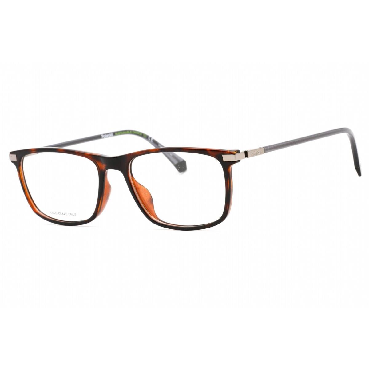 Polaroid Core Pld D458/G-0086 00 Havana Eyeglasses