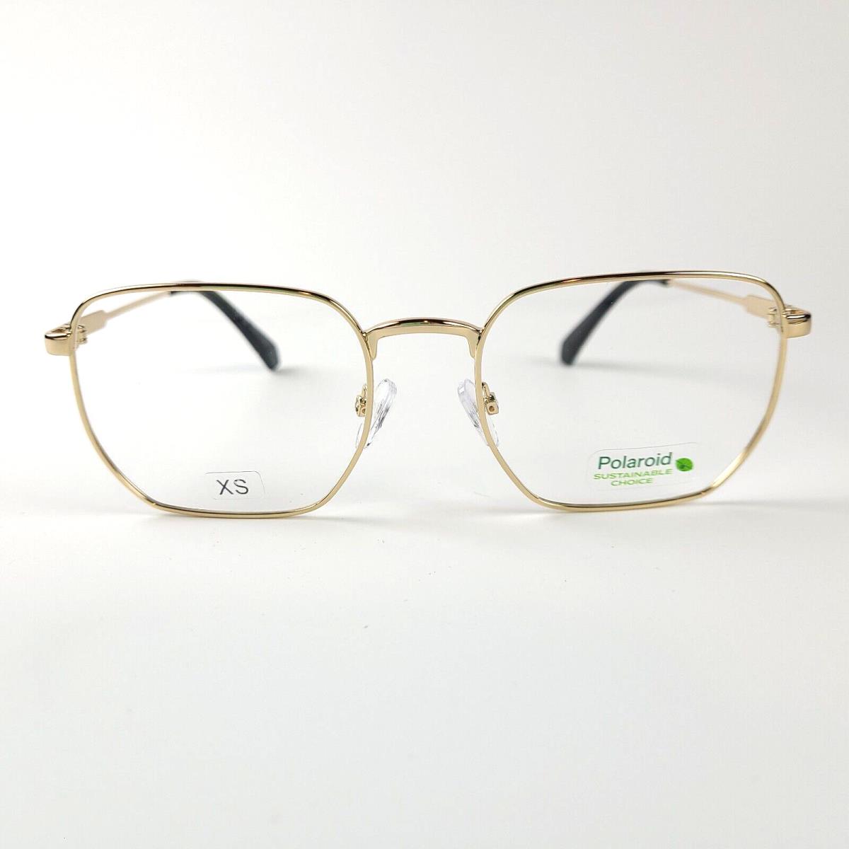 Polaroid Pld D485 J5G Gold Eyeglasses Frame 54-19-140