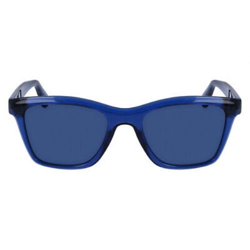Salvatore Ferragamo SF2001S Sunglasses Transparent Blue 54mm