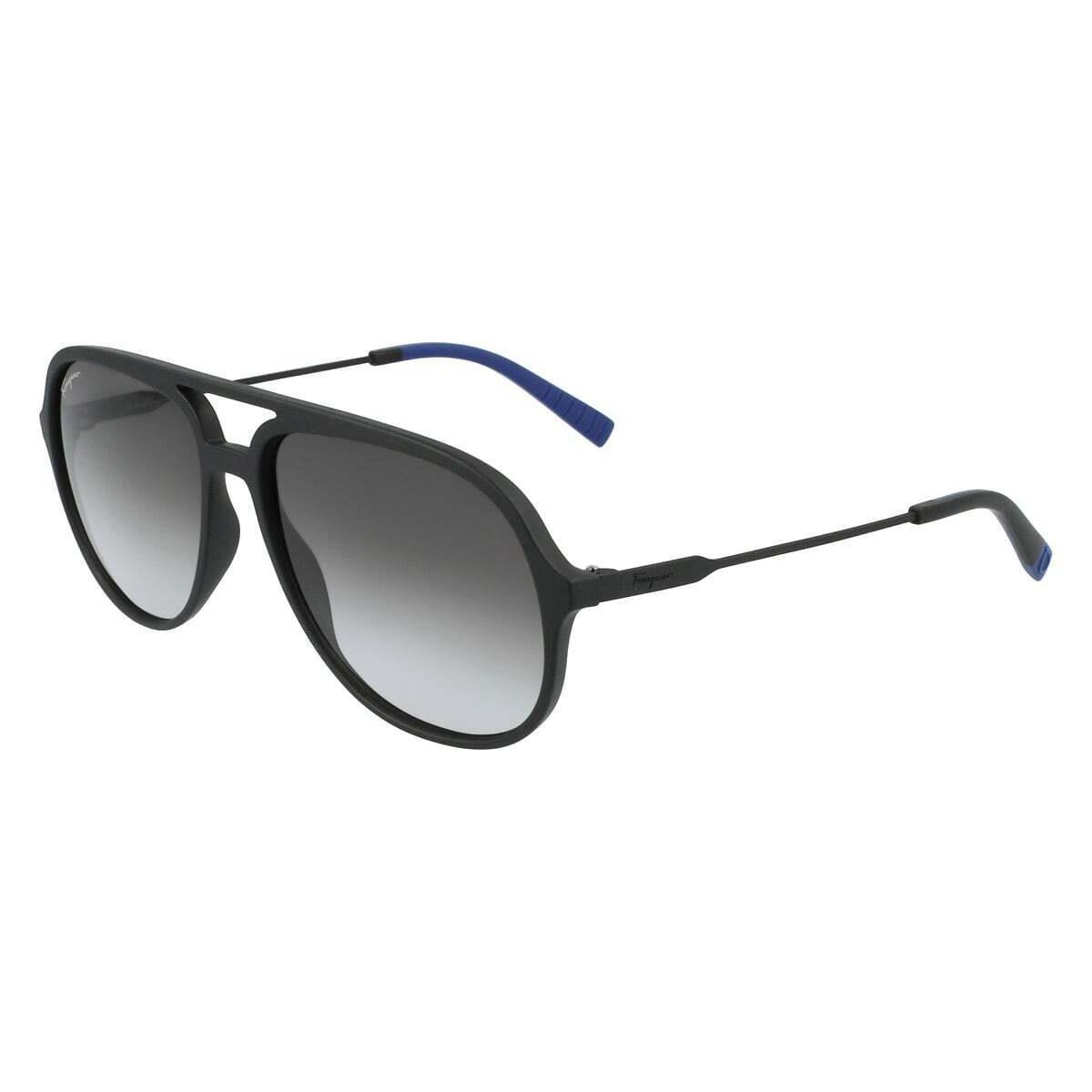 Ferragamo Men`s 60mm Matte Black Sunglasses SF999S-002-60