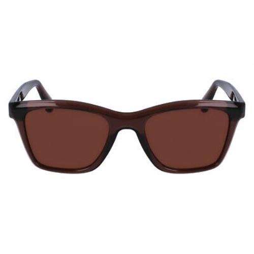 Salvatore Ferragamo SF2001S Sunglasses Transparent Brown 54mm