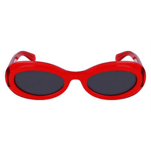 Salvatore Ferragamo SF2003S Sunglasses Red/red 54mm