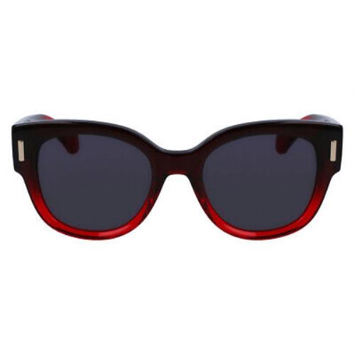 Salvatore Ferragamo SF2007S Sunglasses Gradient Dark Red 51mm